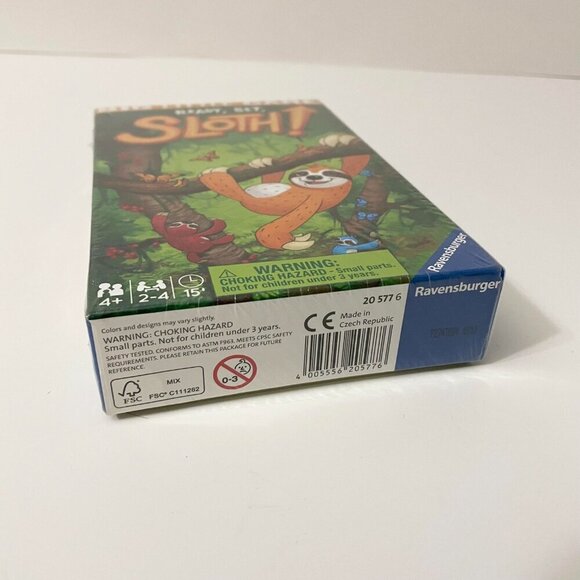 Ravensburger Ready Set Sloth Big Little Game Card Game Sealed - Picture 8 of 10